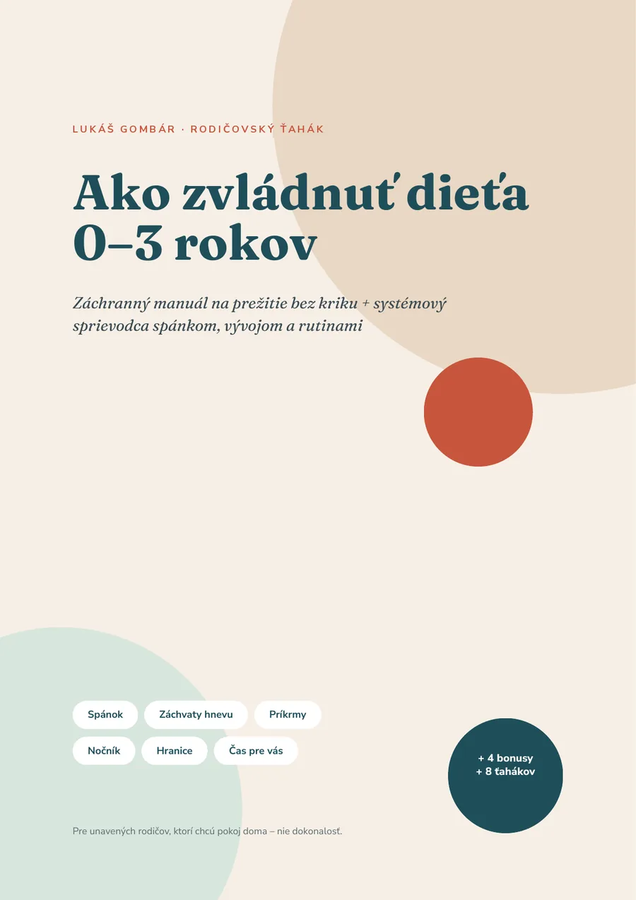 Obálka knihy Ako zvládnuť dieťa 0–3 rokov